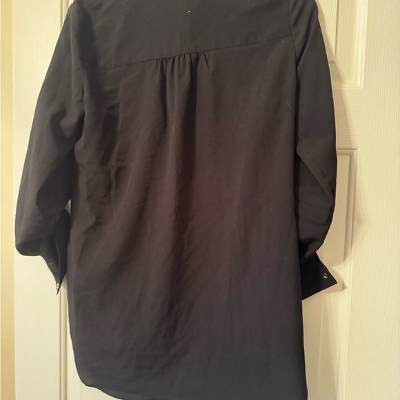 Black button up shirt - Picture 3 of 4